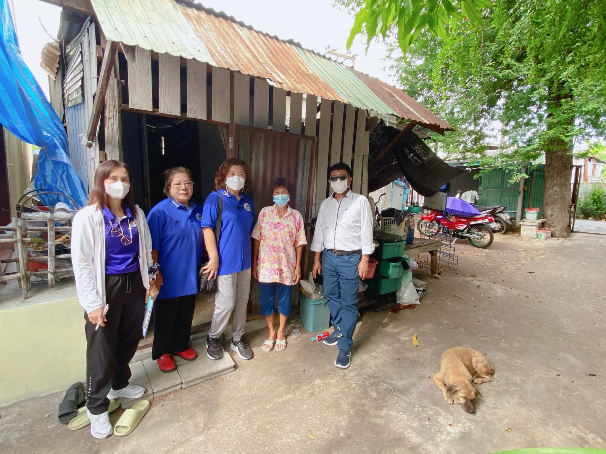 ลงพื้นที่ตรวจสอบเพื่อขอความช่วยเหลือผู้ประสบภัยทางสังคม กระทรวงการพัฒนาสังคมและความมั่นคงของมนุษย์